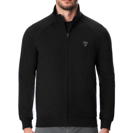 Lamborghini Full Zip Men Sweatshirt Black