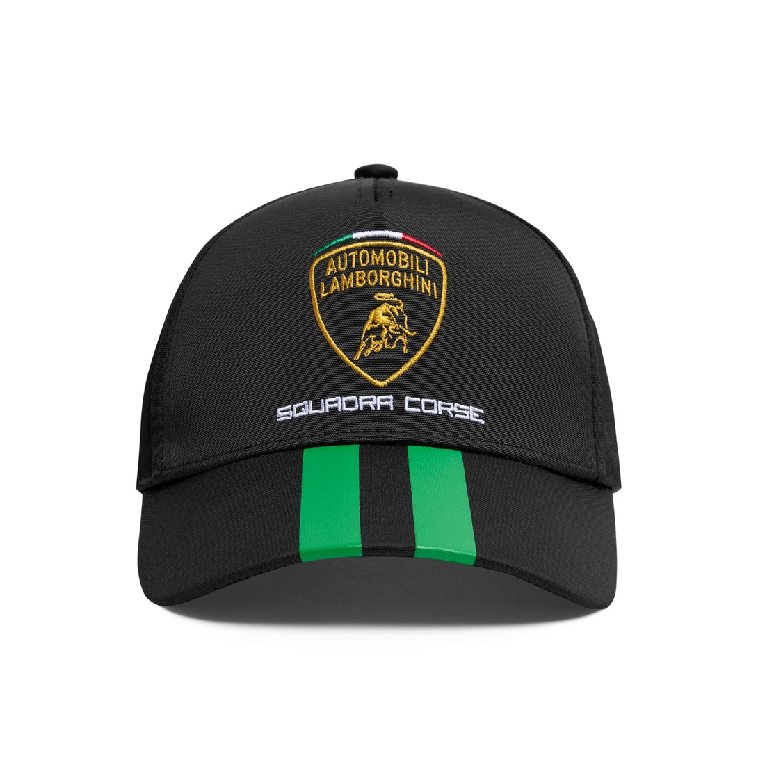 Lamborghini 2023 Squadra Corse Unisex Cap Black