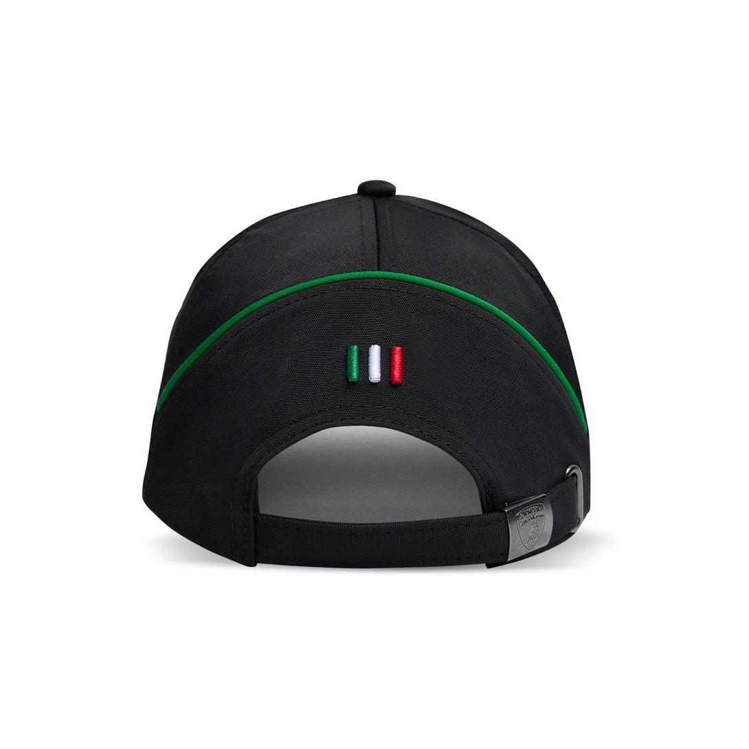 Lamborghini 2023 Squadra Corse Unisex Cap Black