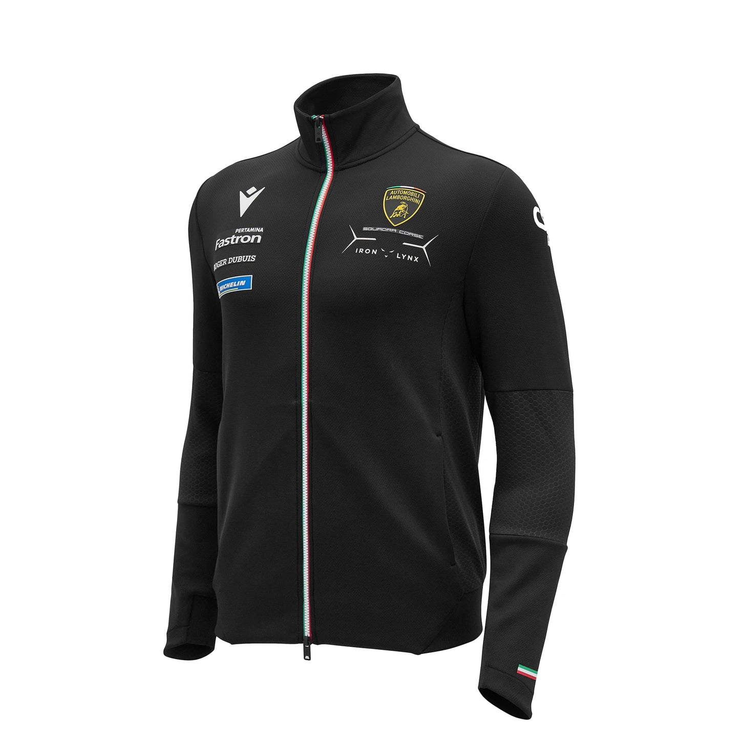 Lamborghini Squadra Corse Iron Linx Full Zip Men Sweatshirt