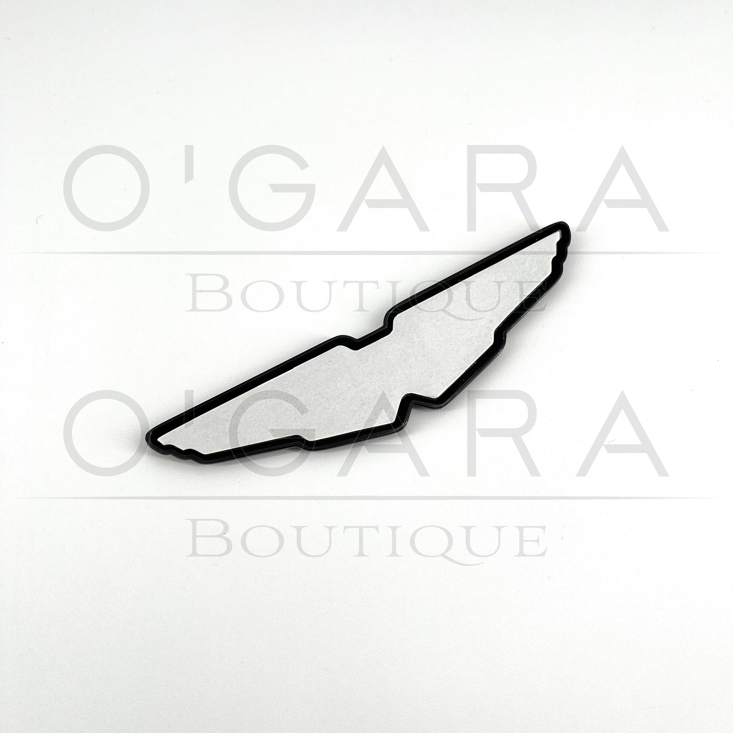 Aston Martin DB11 DBS FRONT / REAR Badge BLACK CHROME