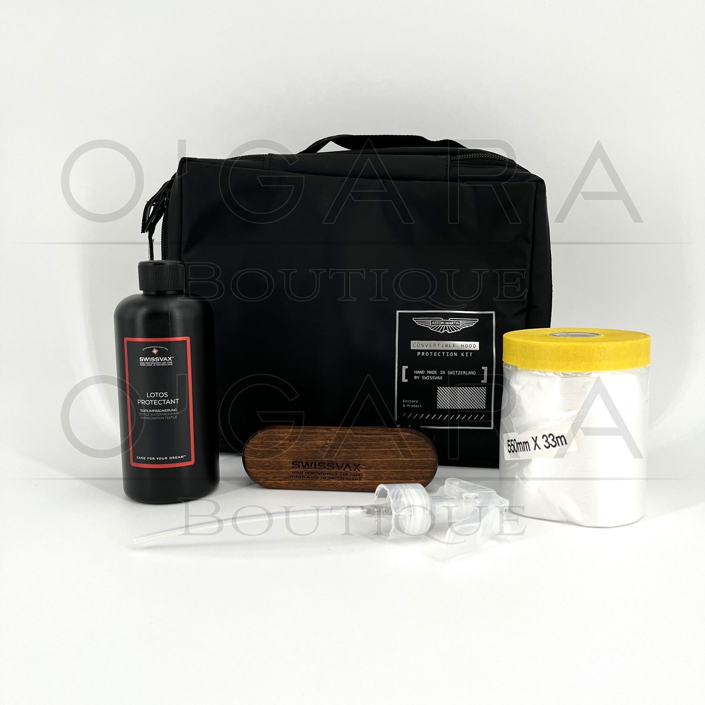 709028 Aston Martin Convertible Roof Protection Kit Car Care Vehicle Accessory Accessories Essential Essentials Travel Maintenance Storage