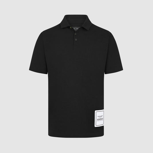 701228838 Aston Martin F1 Team Logo Polo Merchandise Merch O'Gara OGara Beverly Hills Aramco Formula 1 F1 One Gift Gifts Ideas Green Black