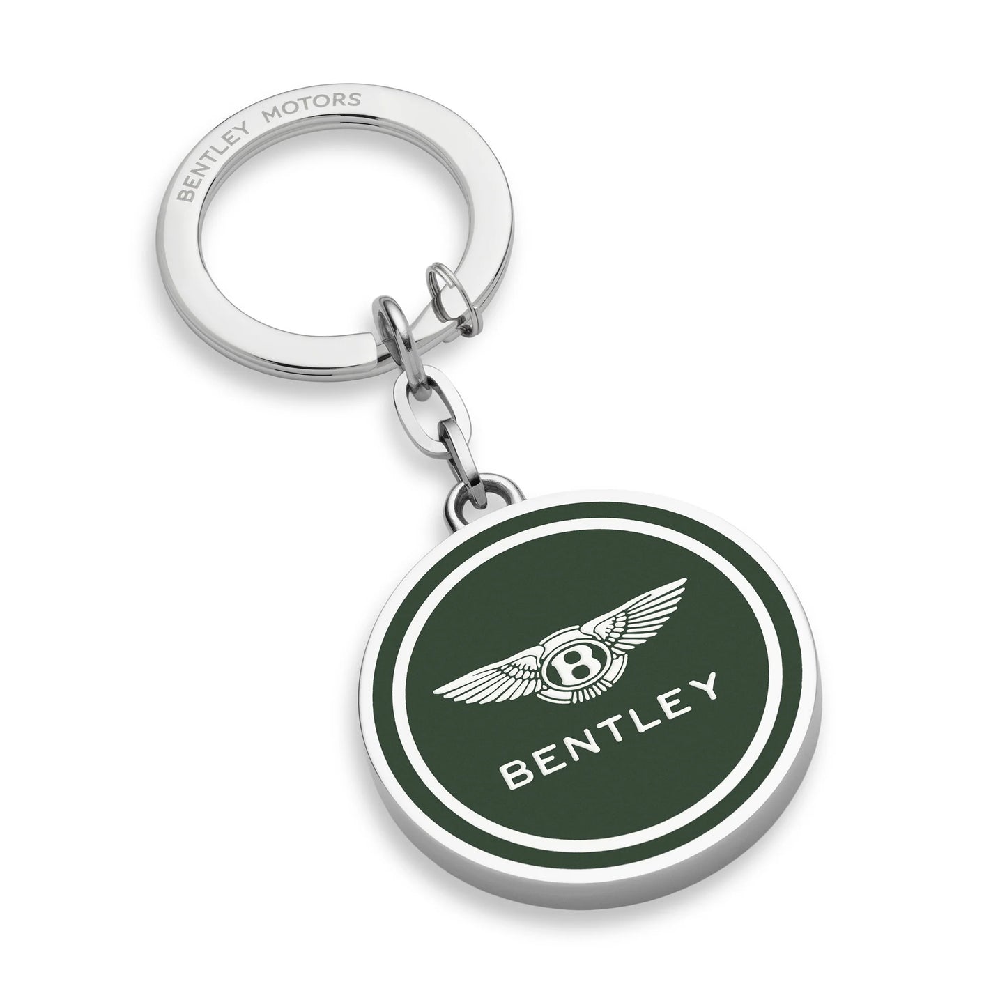 Bentley Enamel Knurling Keyring