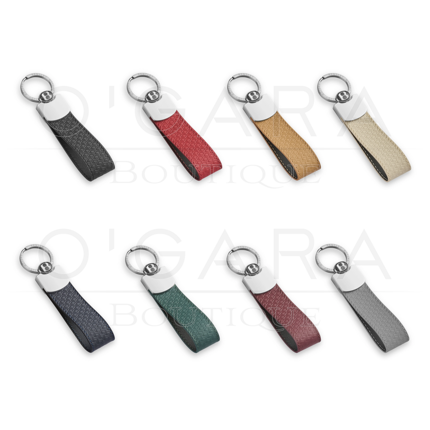 Bentley "B" Loop Keyring
