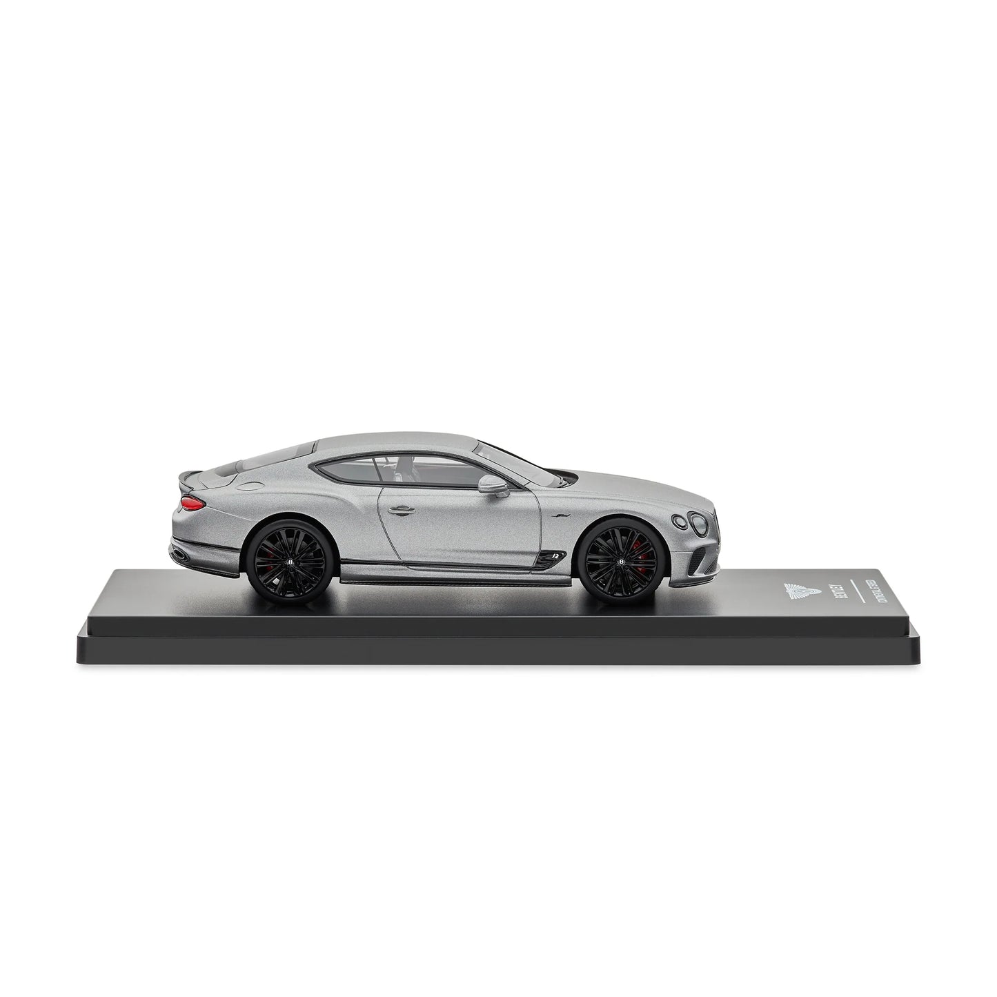 BL2285 1:43 1/43 Scale Model Diecast Die Cast Bentley Continental GT Speed Gray Grey Silver Mulliner Special Edition Racing Track Hypercar Supercar Toy Car Kids Children Collectible Collectibles
