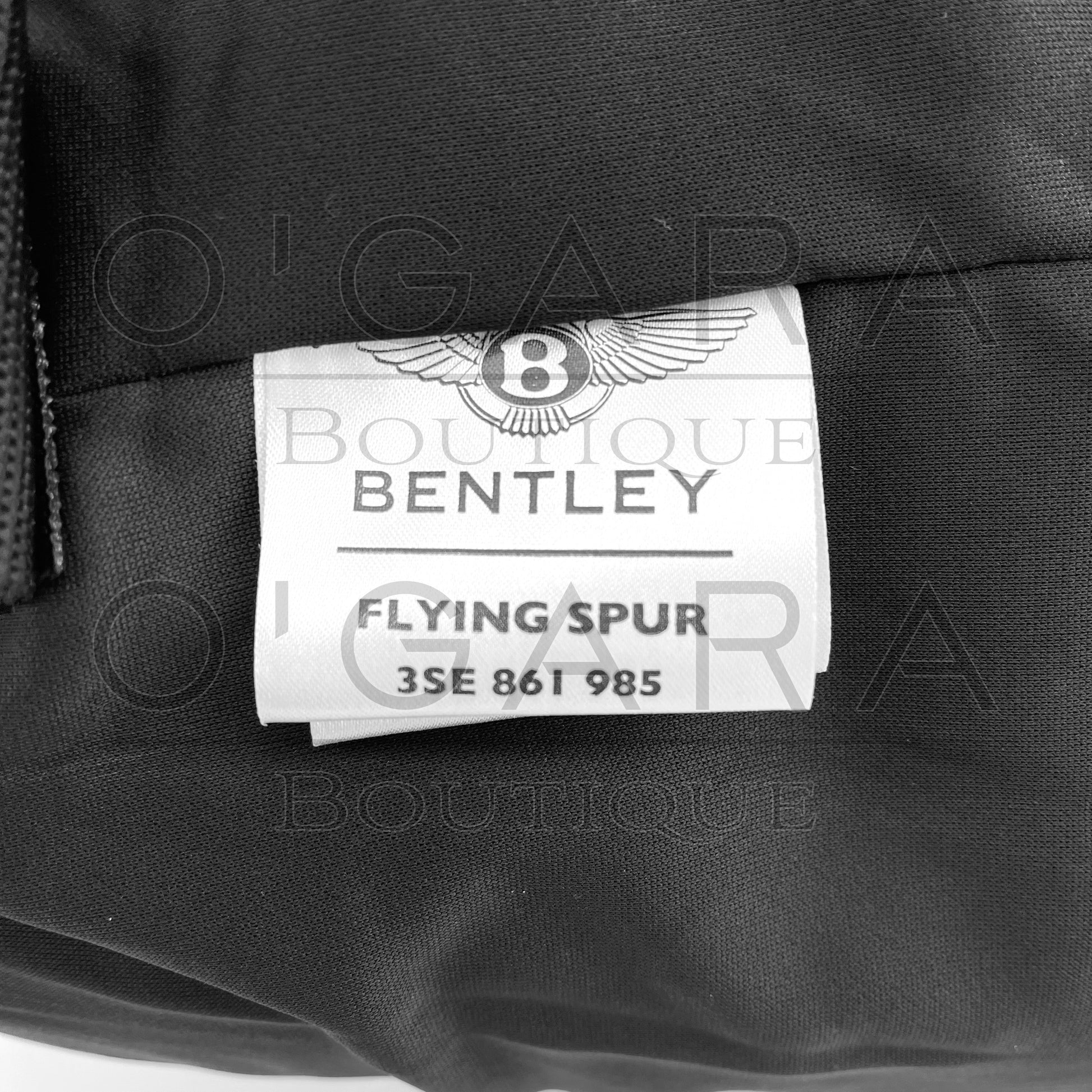 3SE861985 Bentley New Flying Spur INDOOR Car Cover Black Premium Care OEM OE GENUINE Vehicle Accessory Accessories Essential Essentials Travel Maintenance Storage Park Parking Weather Proof