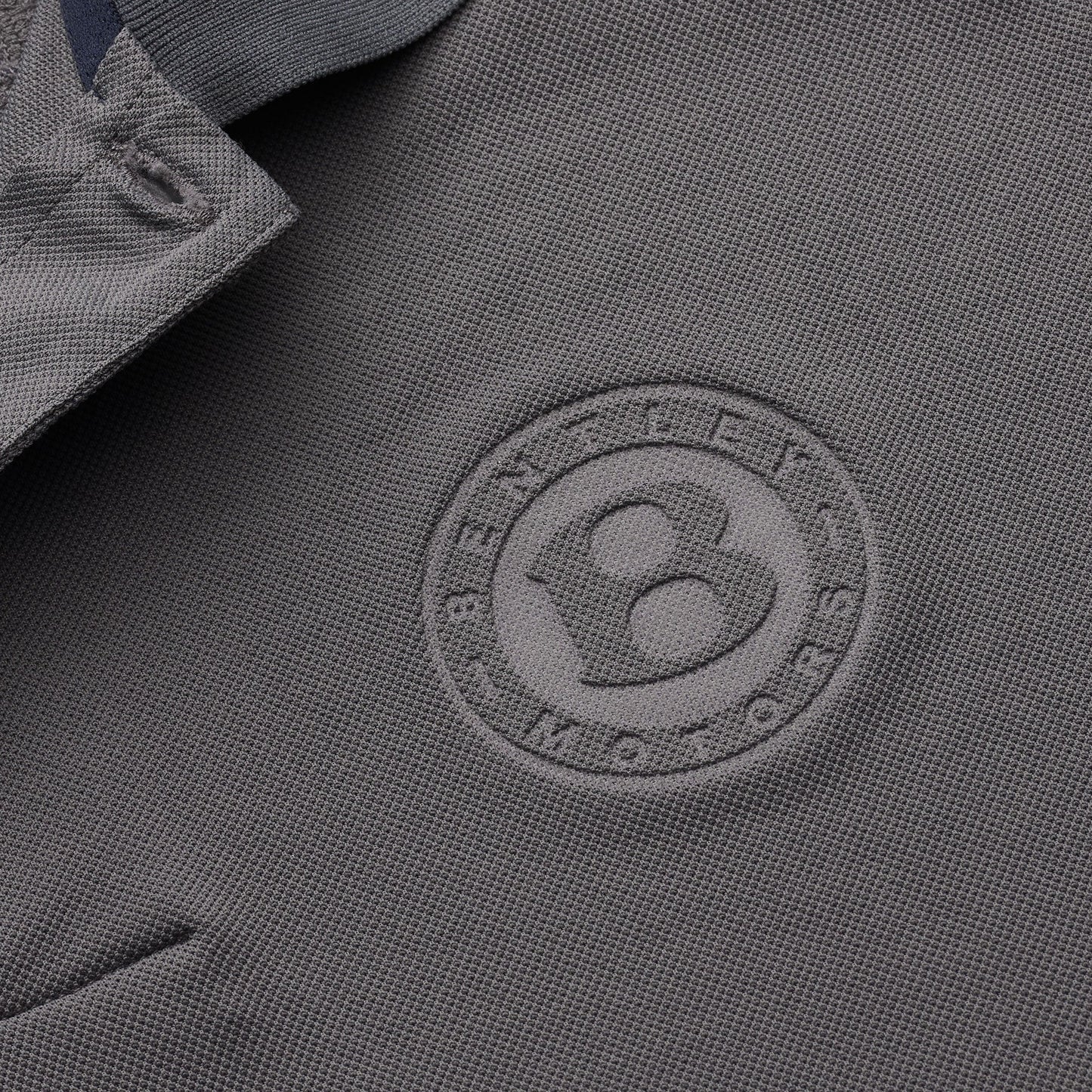 Bentley Men's Soft Touch Logo Polo Shirt Gray
