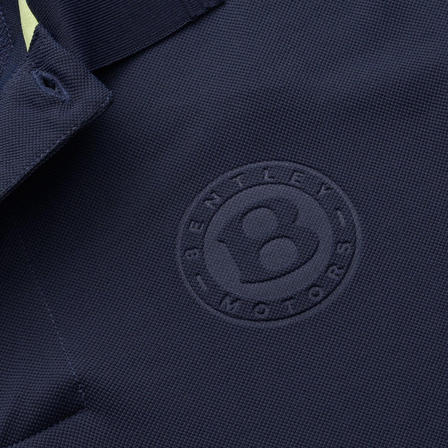 Bentley Men's Soft Touch Logo Polo Shirt Navy