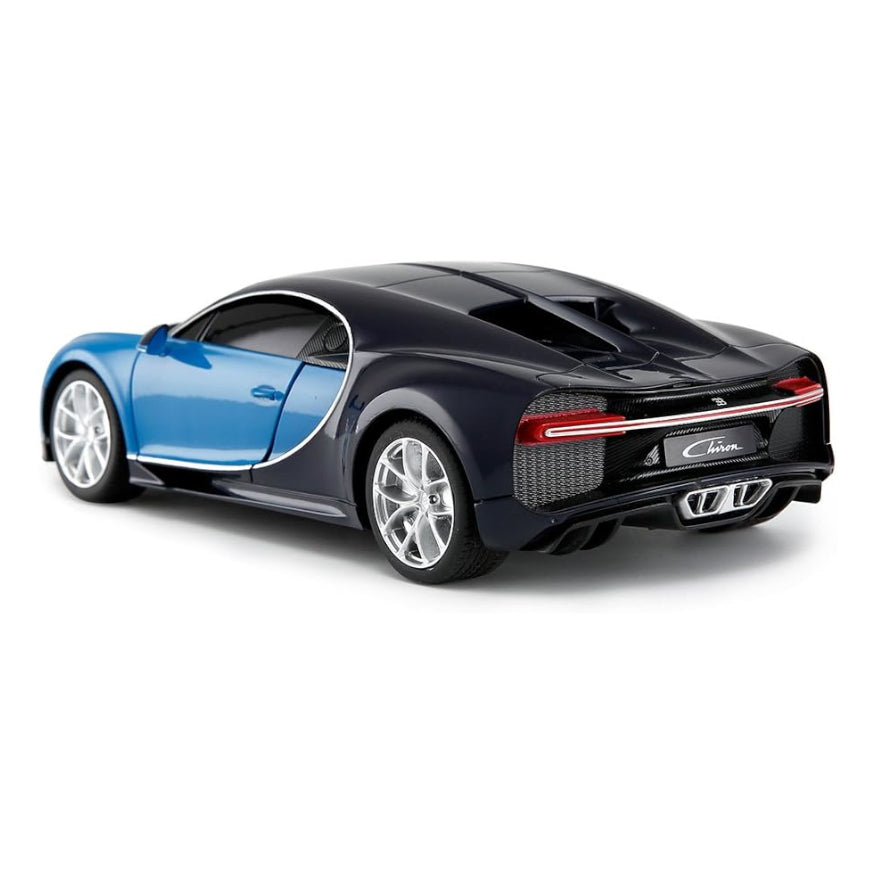 1:24 1/24 Scale RC Bugatti Chiron Blue Blu Radio Controlled Rastar Special Edition Racing Track Hypercar Supercar Toy Car Kids Children