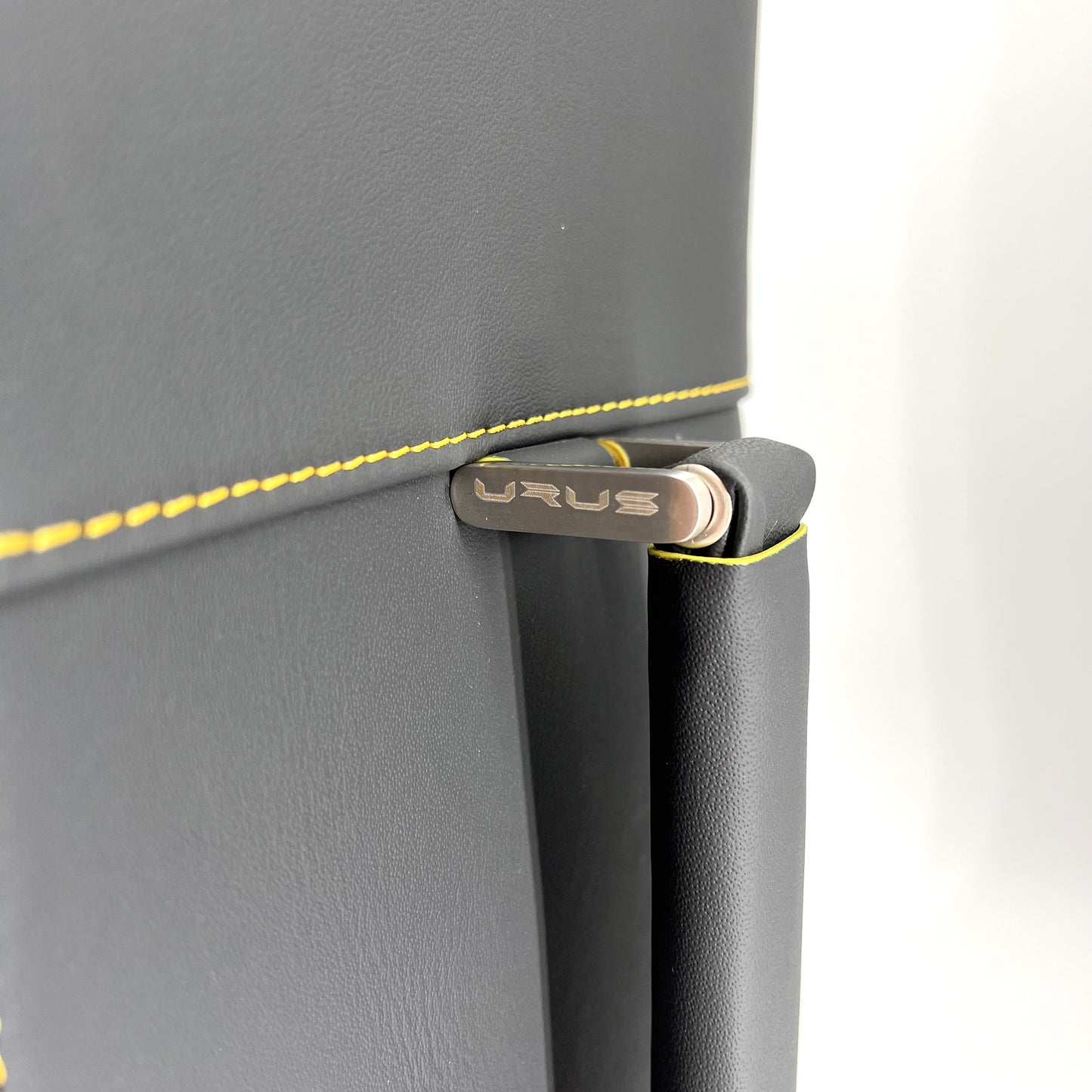 Lamborghini Urus Luggage Set - Black / Yellow Stitching