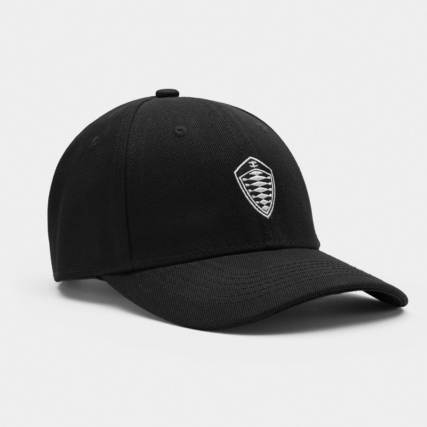 KECC-003 Koenigsegg Cap Black Sweden Swedish Agera Regera CCX Ghost Squadron Team Hat Baseball Cap Adjustable New Era Flexfit Flat Curved Clothing Apparel Lifestyle Merchandise Official Merch O'Gara Ogara Coach Beverly Hills Gift Gifts Outdoor Travel