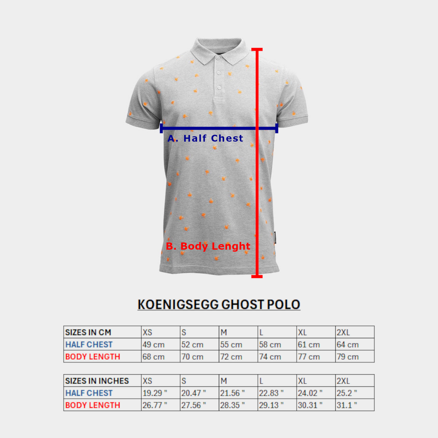 Koenigsegg Ghost Polo Shirt