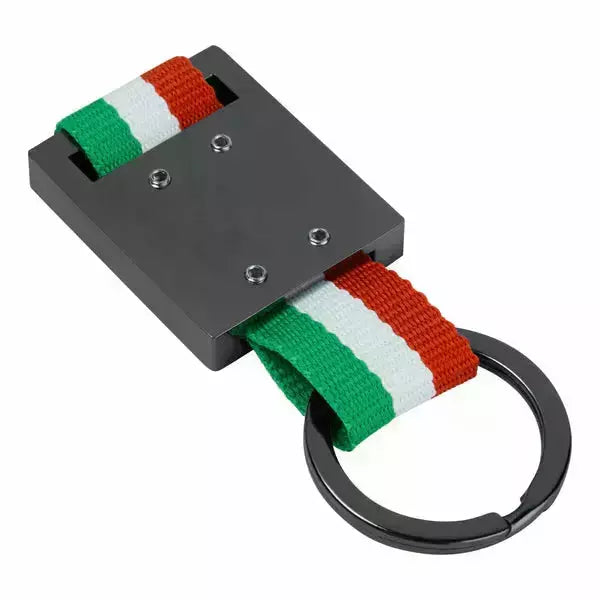 Lamborghini Squadra Corse Italian Flag Keyring