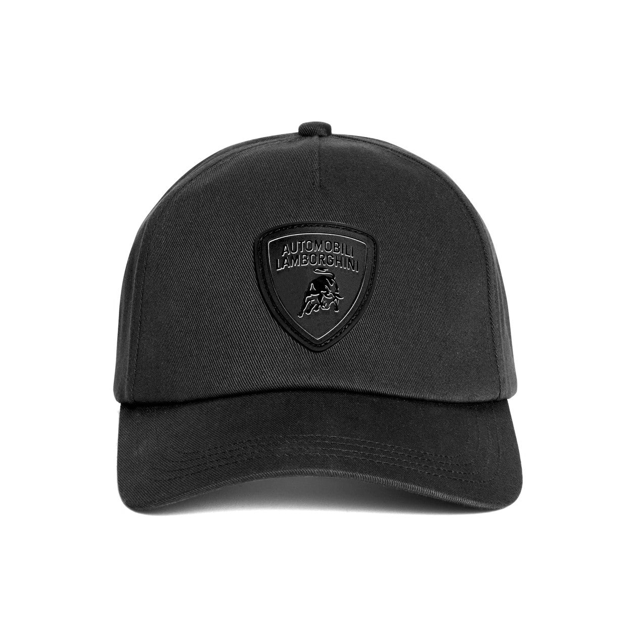 16573CCB000000 Lamborghini Black Shield Logo Cap Black Genuine