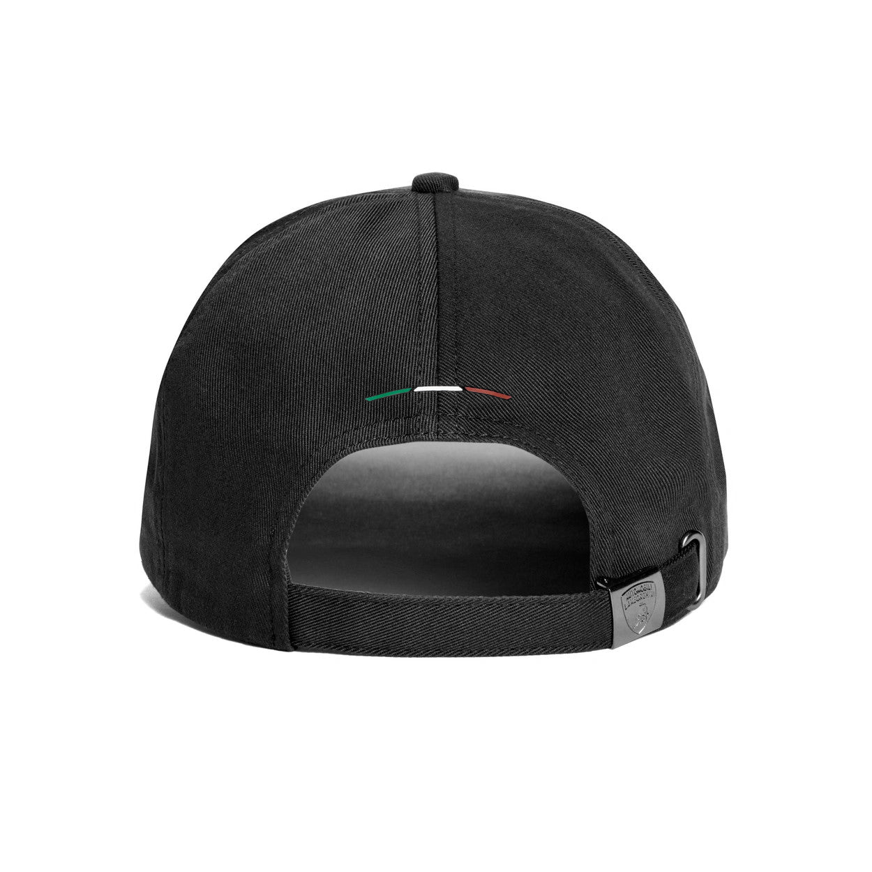 16573CCB000000 Lamborghini Black Shield Logo Cap Black Genuine