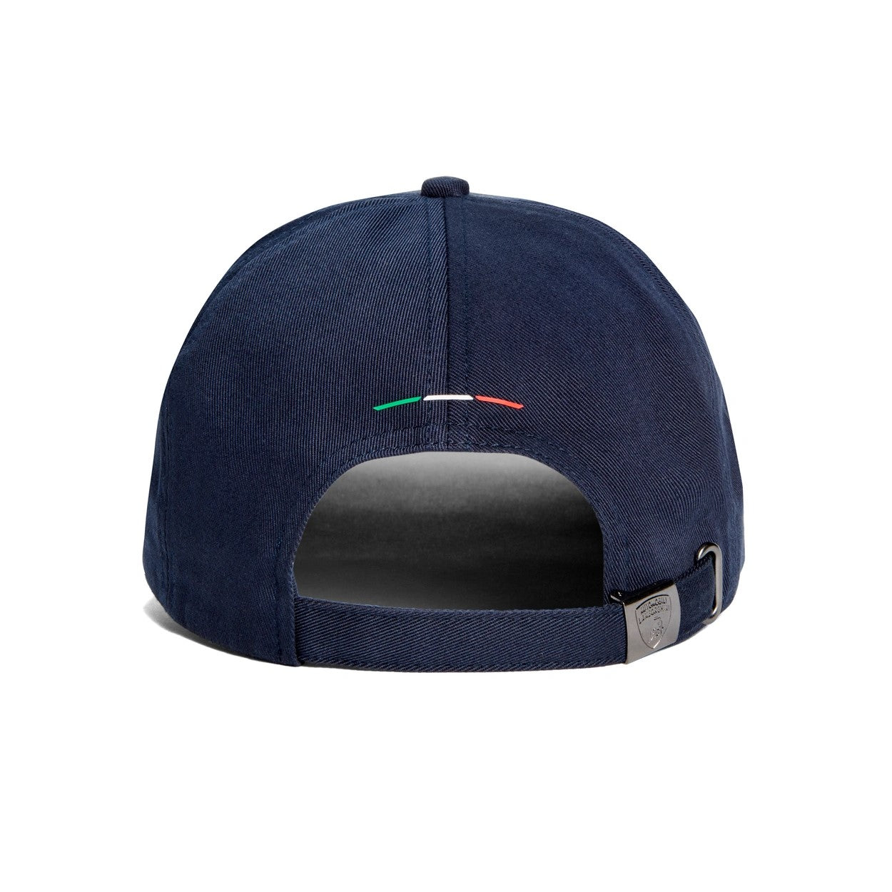 16573CCU095000 Lamborghini Black Shield Logo Cap Navy Genuine Official