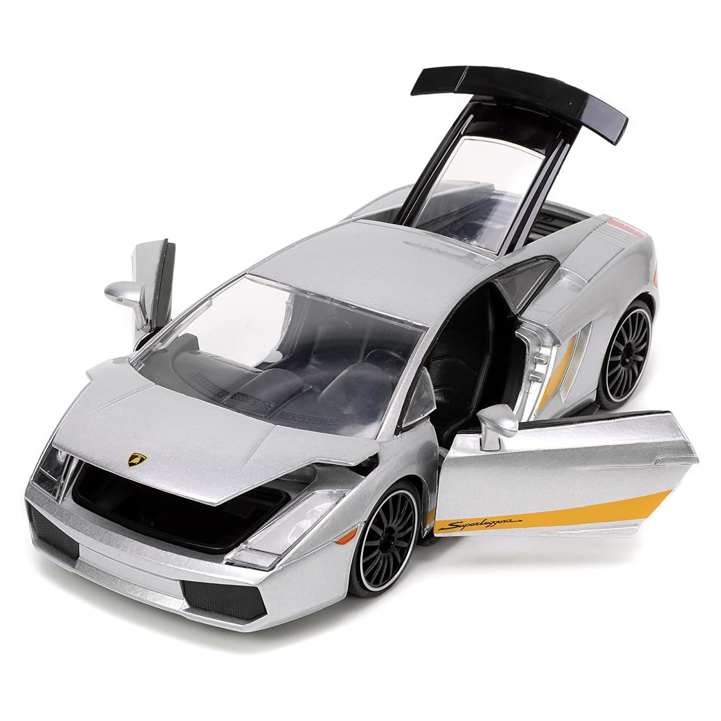 1:24 1/24 Scale Model Lamborghini Gallardo Superleggera Diecast Hyper Spec Jada Special Edition Racing Track Hypercar Supercar Toy Car Kids Children