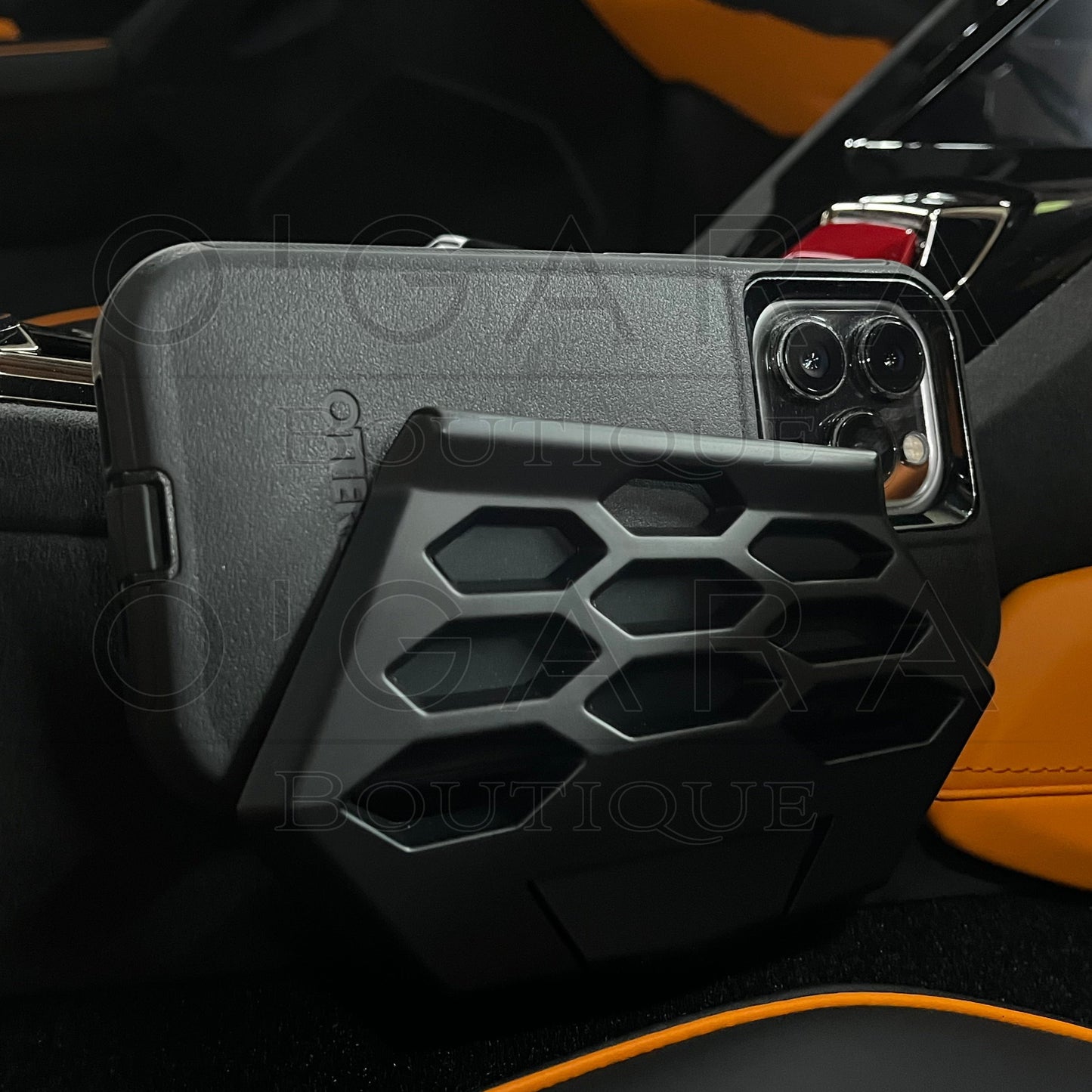4T1862371 Automobili Lamborghini Huracan Performante EVO STO Super Trofeo Omologata STJ Tecnica Sterrato Coupe Spyder NEW Clip Phone Holder OEM Genuine Accessori Originali Accessories Accessory Vehicle Supercars Sportscar Car Care Essential Essentials