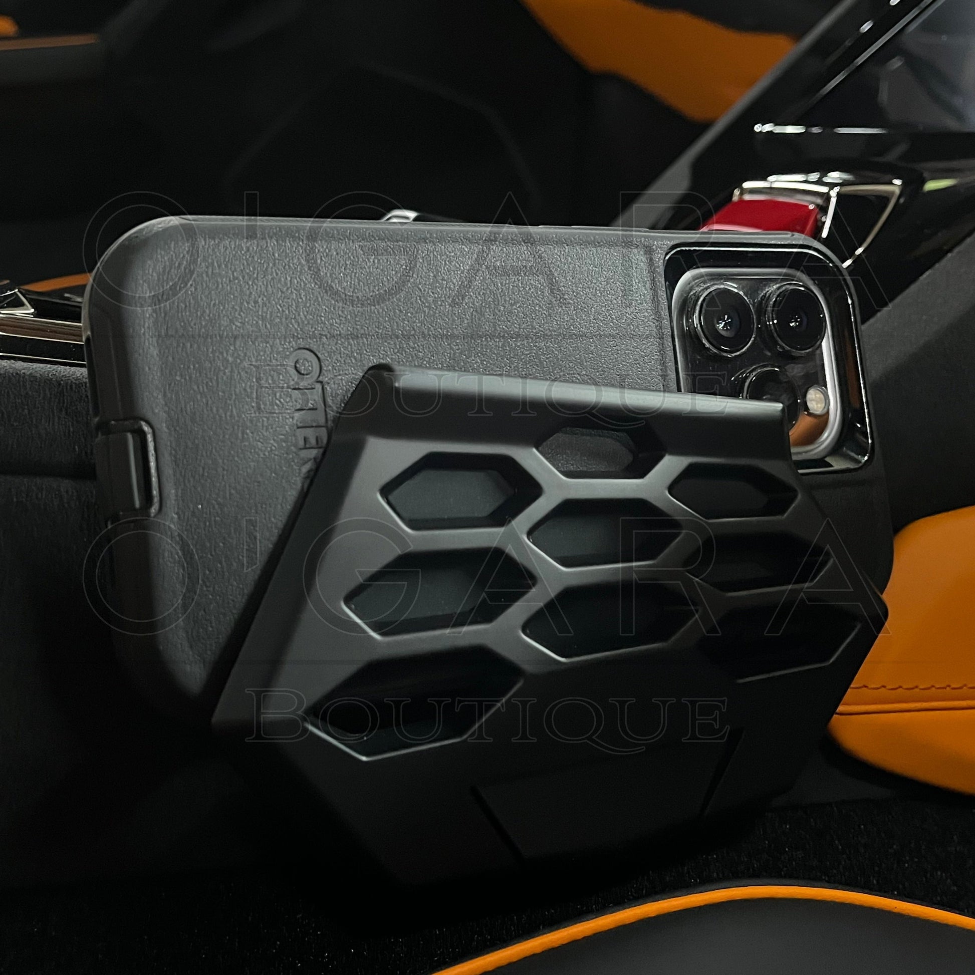 4T1862371 Automobili Lamborghini Huracan Performante EVO STO Super Trofeo Omologata STJ Tecnica Sterrato Coupe Spyder NEW Clip Phone Holder OEM Genuine Accessori Originali Accessories Accessory Vehicle Supercars Sportscar Car Care Essential Essentials
