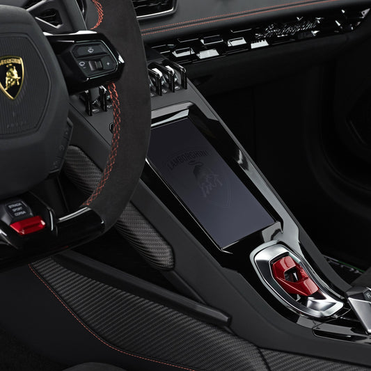 4T0035345 Accessori Originali Lamborghini Huracan STO Tecnica Performante LP610 LP580 EVO Screen Protector Infotainment Protection Care OEM OE Genuine Vehicle Accessory Accessories Essential Essentials Maintenance