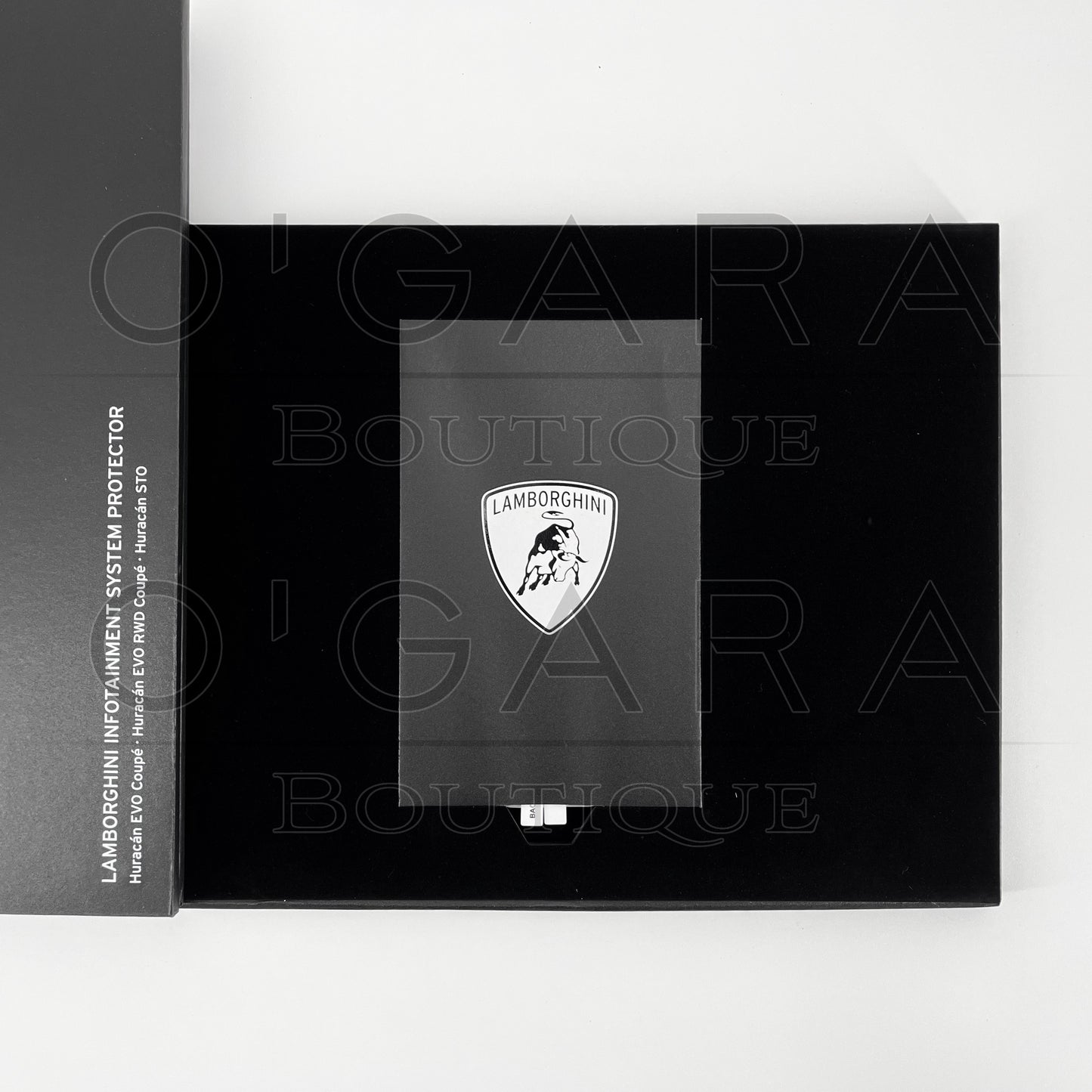 4T0035345 Accessori Originali Lamborghini Huracan STO Tecnica Performante LP610 LP580 EVO Screen Protector Infotainment Protection Care OEM OE Genuine Vehicle Accessory Accessories Essential Essentials Maintenance