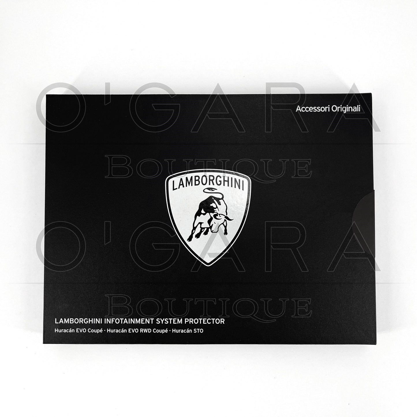 4T0035345 Accessori Originali Lamborghini Huracan STO Tecnica Performante LP610 LP580 EVO Screen Protector Infotainment Protection Care OEM OE Genuine Vehicle Accessory Accessories Essential Essentials Maintenance