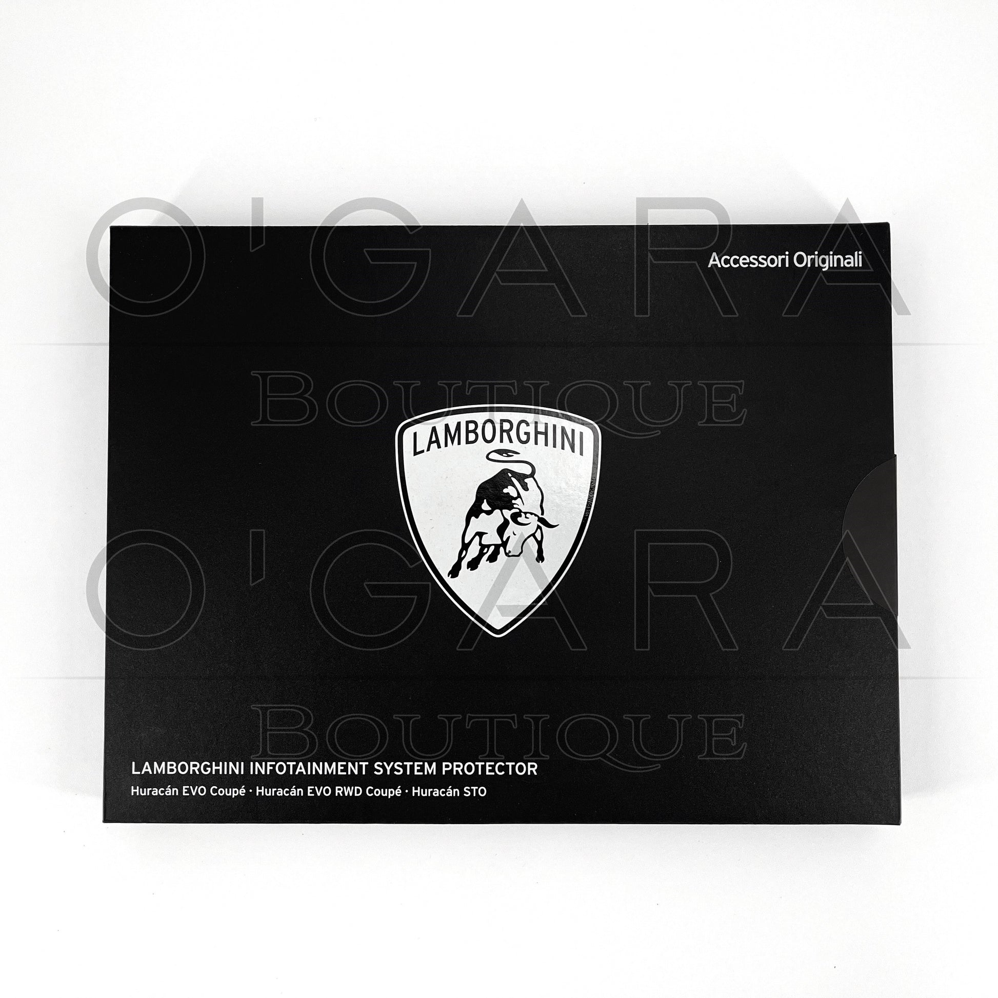 4T0035345 Accessori Originali Lamborghini Huracan STO Tecnica Performante LP610 LP580 EVO Screen Protector Infotainment Protection Care OEM OE Genuine Vehicle Accessory Accessories Essential Essentials Maintenance