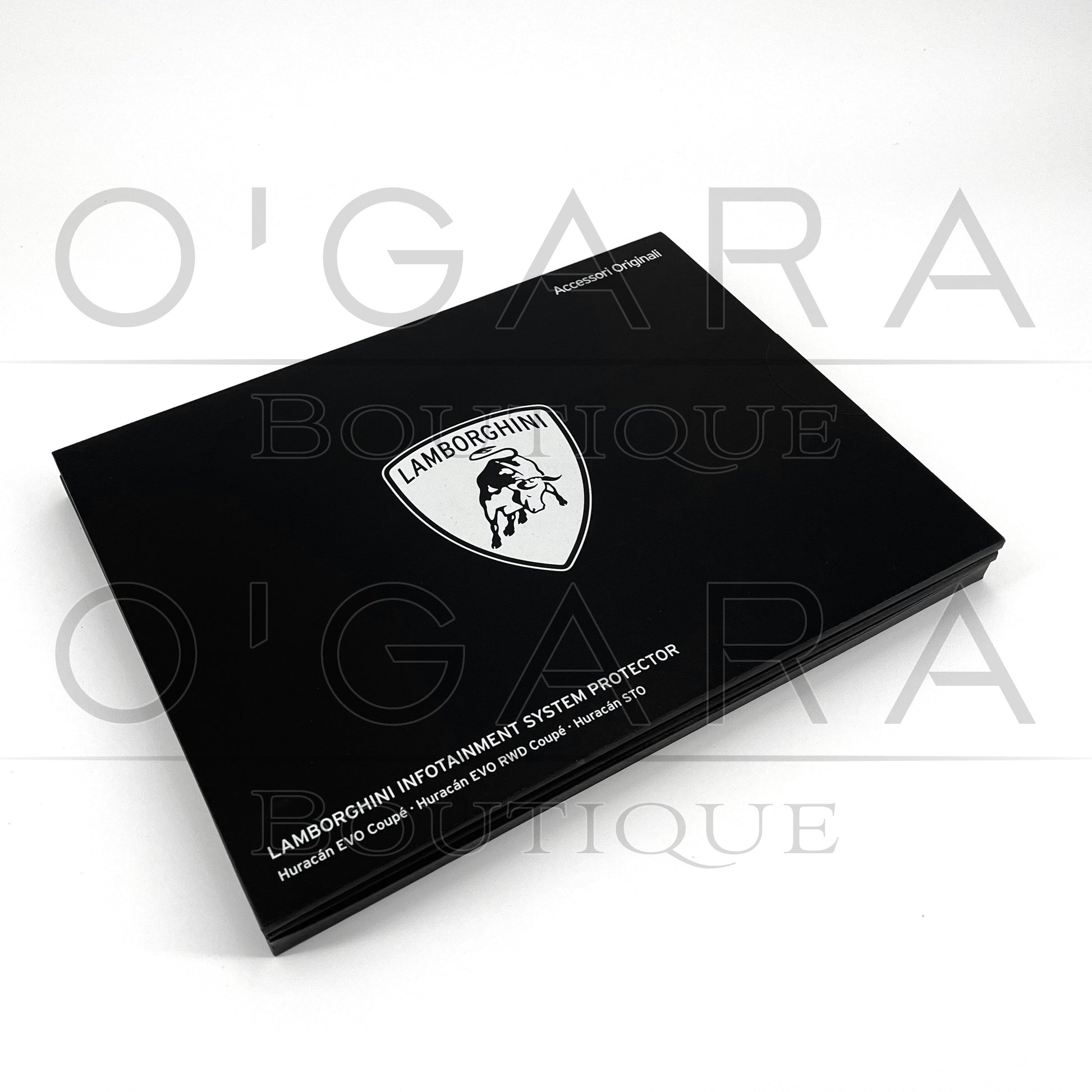 4T0035345 Accessori Originali Lamborghini Huracan STO Tecnica Performante LP610 LP580 EVO Screen Protector Infotainment Protection Care OEM OE Genuine Vehicle Accessory Accessories Essential Essentials Maintenance