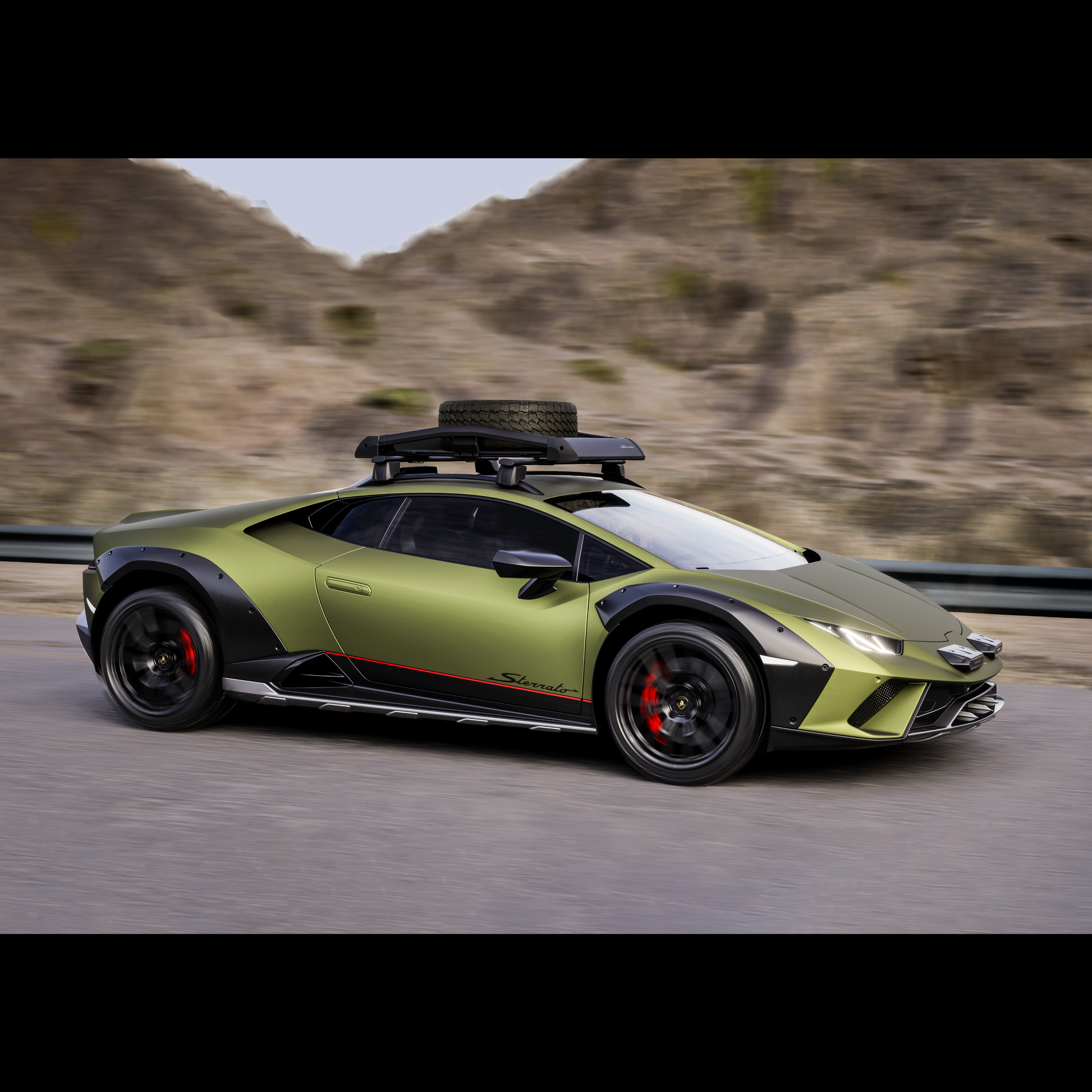 4T0071200 Lamborghini Huracan Sterrato Roof Basket Crossbars Cross Bars Rack Rails Box OE OEM Genuine Vehicle Car Accessory Accessories Travel Storage Exterior Exteriors Luxury Sportscar Supercars