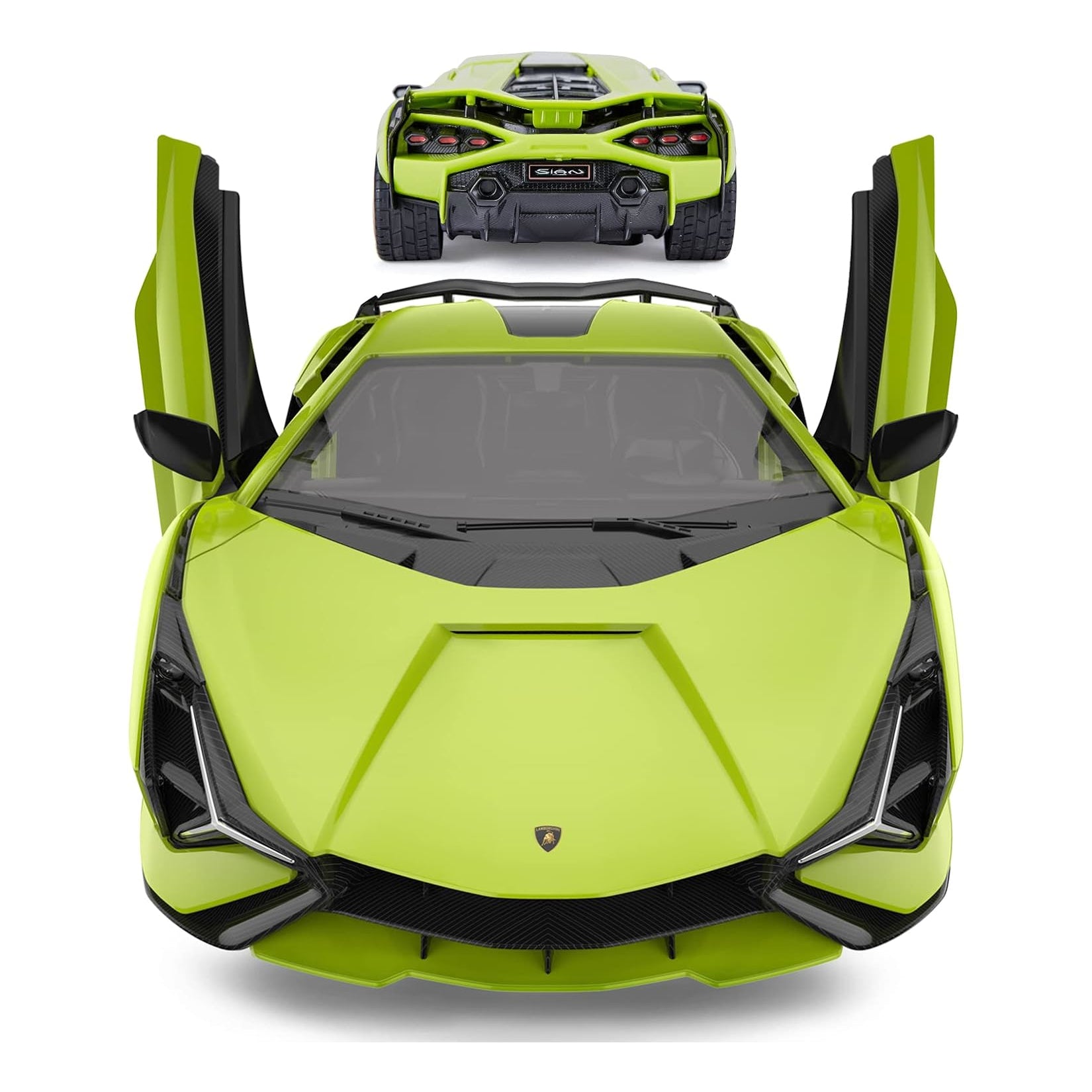1:18 1/18 Scale RC Lamborghini Sian Build Kit Rastar Special Edition Racing Track Hypercar Supercar Toy Car Kids Children