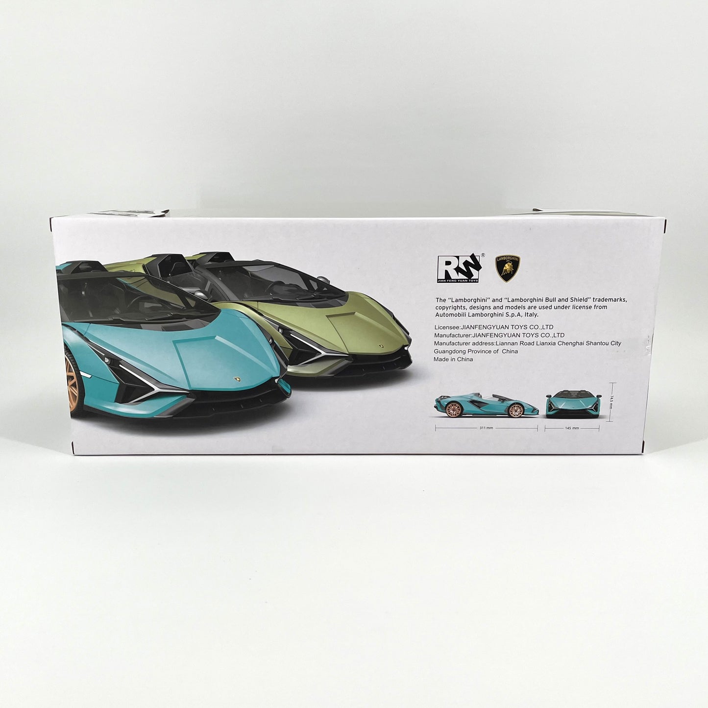 1:12 Scale RC Lamborghini Sian Roadster Convertible Racing Hypercar Supercar Radio Controlled Toy Car Kids Children