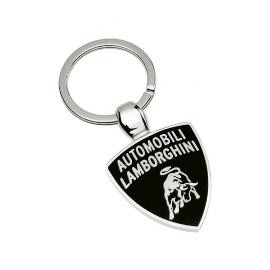 11264BRZ000000 Automobili Lamborghini Silver Shield Keyring Merchandise Merch O'Gara OGara Beverly Hills Gift Gifts Ideas