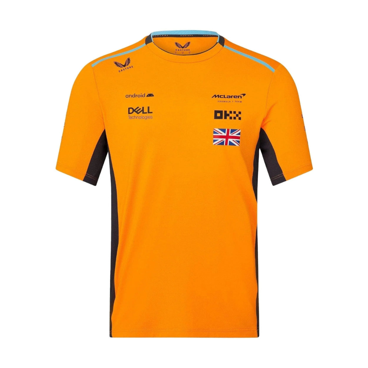 McLaren F1 Men's 2023 Lando Norris Team Set Up T-Shirt Papaya