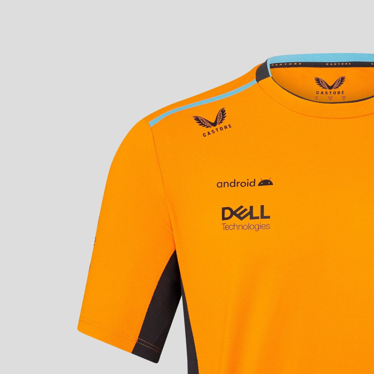 McLaren F1 Men's 2023 Lando Norris Team Set Up T-Shirt Papaya