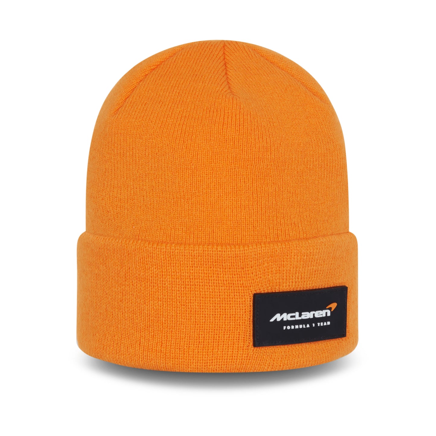 McLaren F1 New Era Essential Cuff Beanie - Papaya