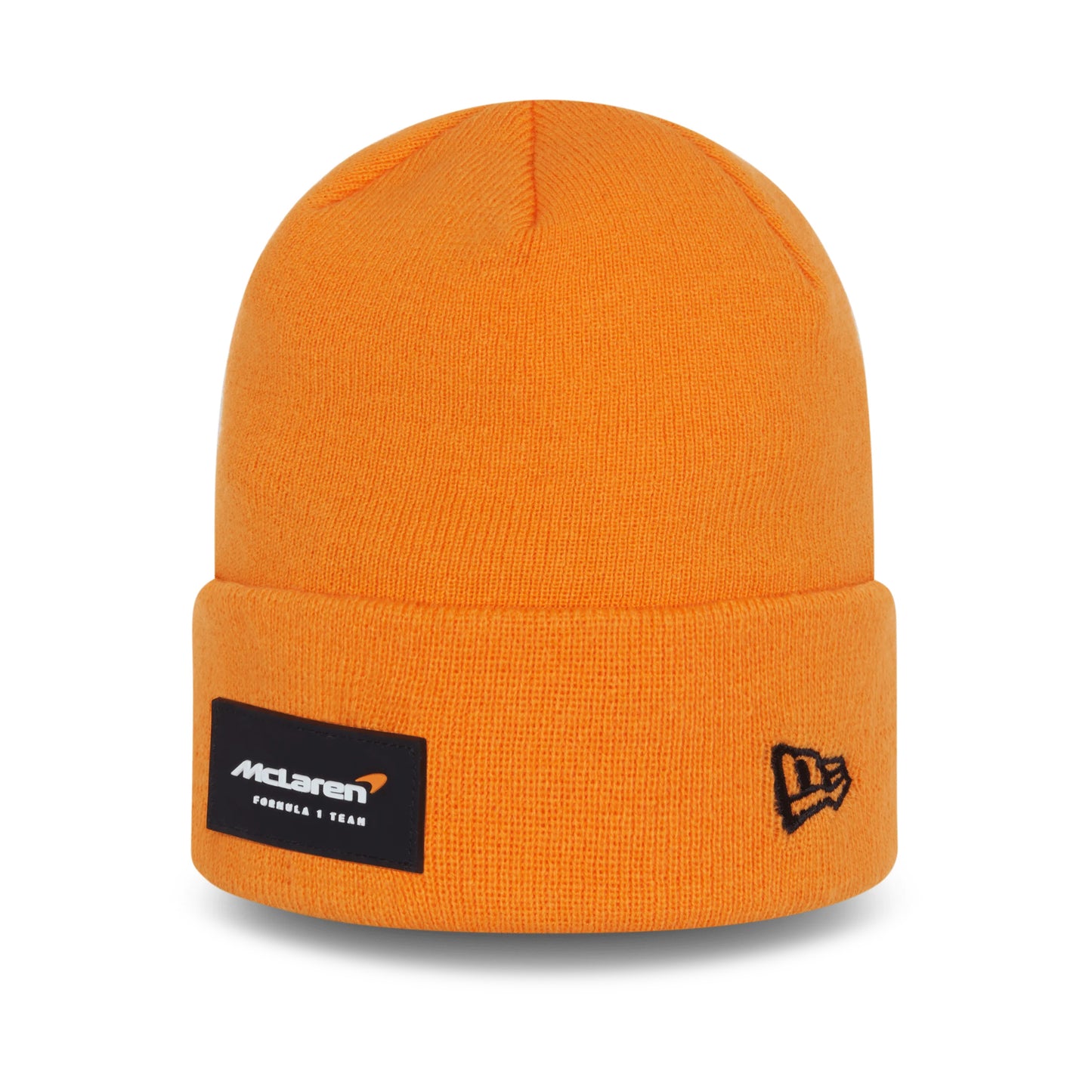 McLaren F1 New Era Essential Cuff Beanie - Papaya