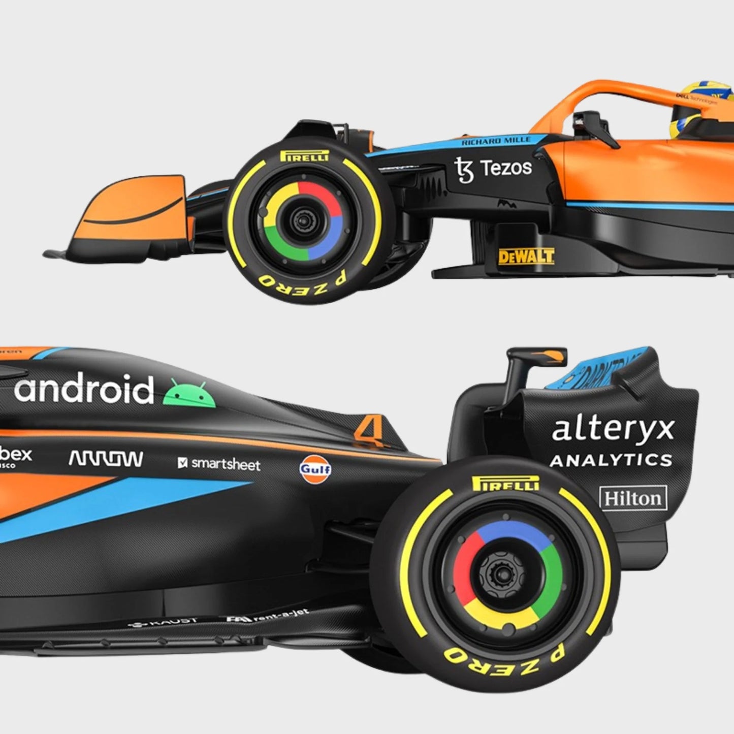 1:12 RC McLaren Formula 1 F1 MCL36 Supercar Radio Controlled Rastar Toy Car Kids Children