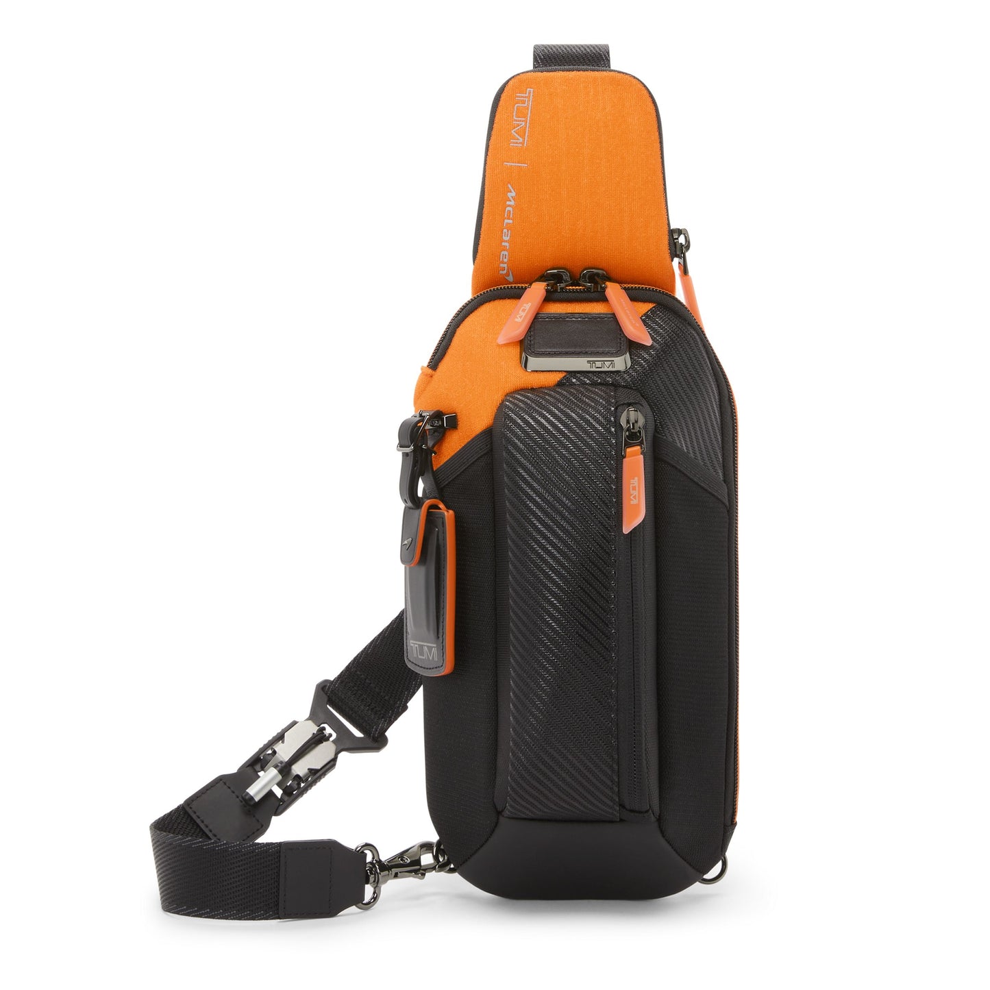 1541411041 0373050ESD McLaren x Tumi E-Sports Sling Slingbag Body Bag Backpack Pro Travel Luggage Gaming Duffel Bag Backpack Vacation Merchandise Merch Gift Gifts