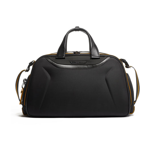 McLaren x Tumi Quantum Duffel Black Orange