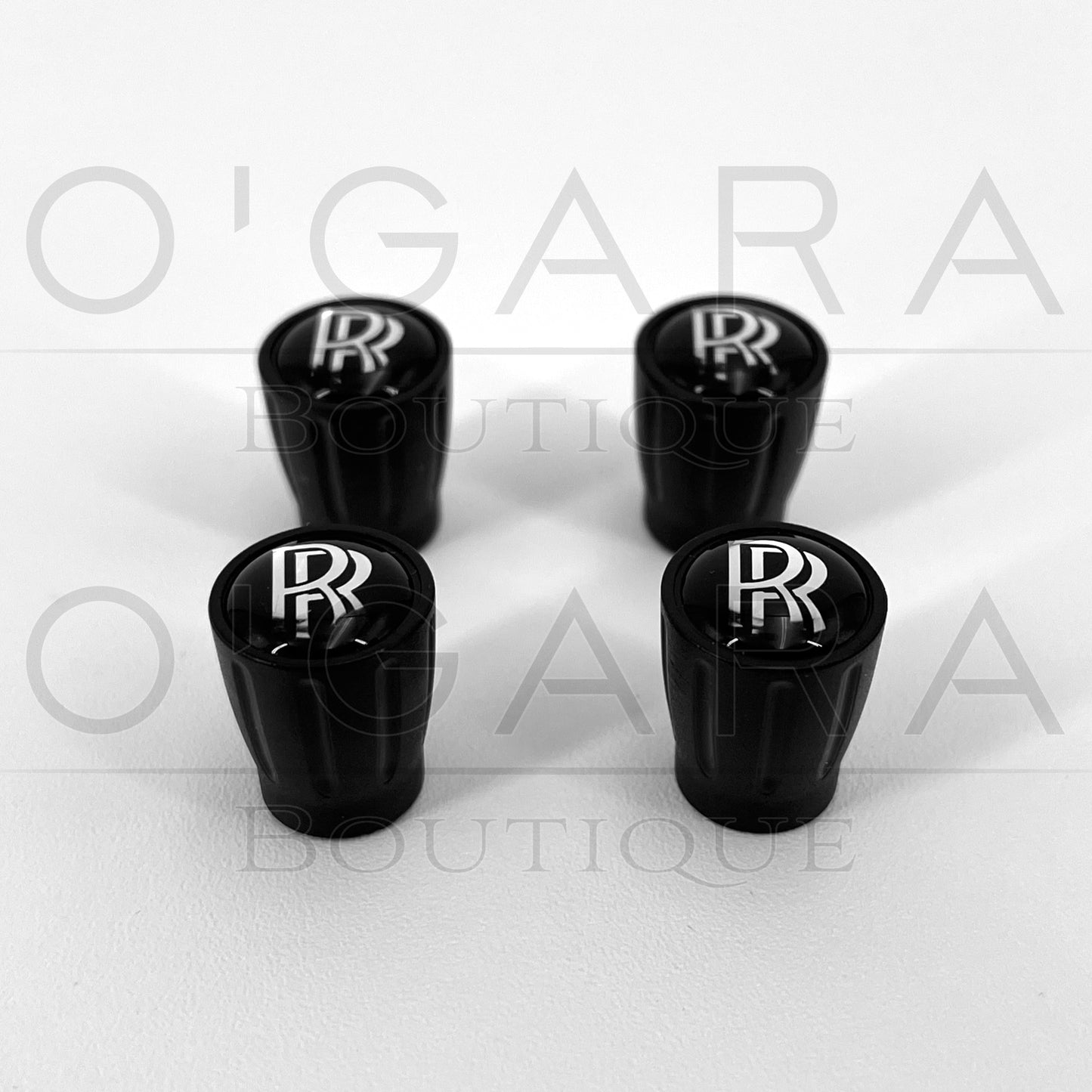 36126886469 Rolls Royce Wraith Ghost Extended EWB Cullinan Wraith Spectre Dawn Corniche Valve Stem Caps with Logo OEM Genuine Accessories Accessory Vehicle Supercars Sportscar Car Care Essential Essentials