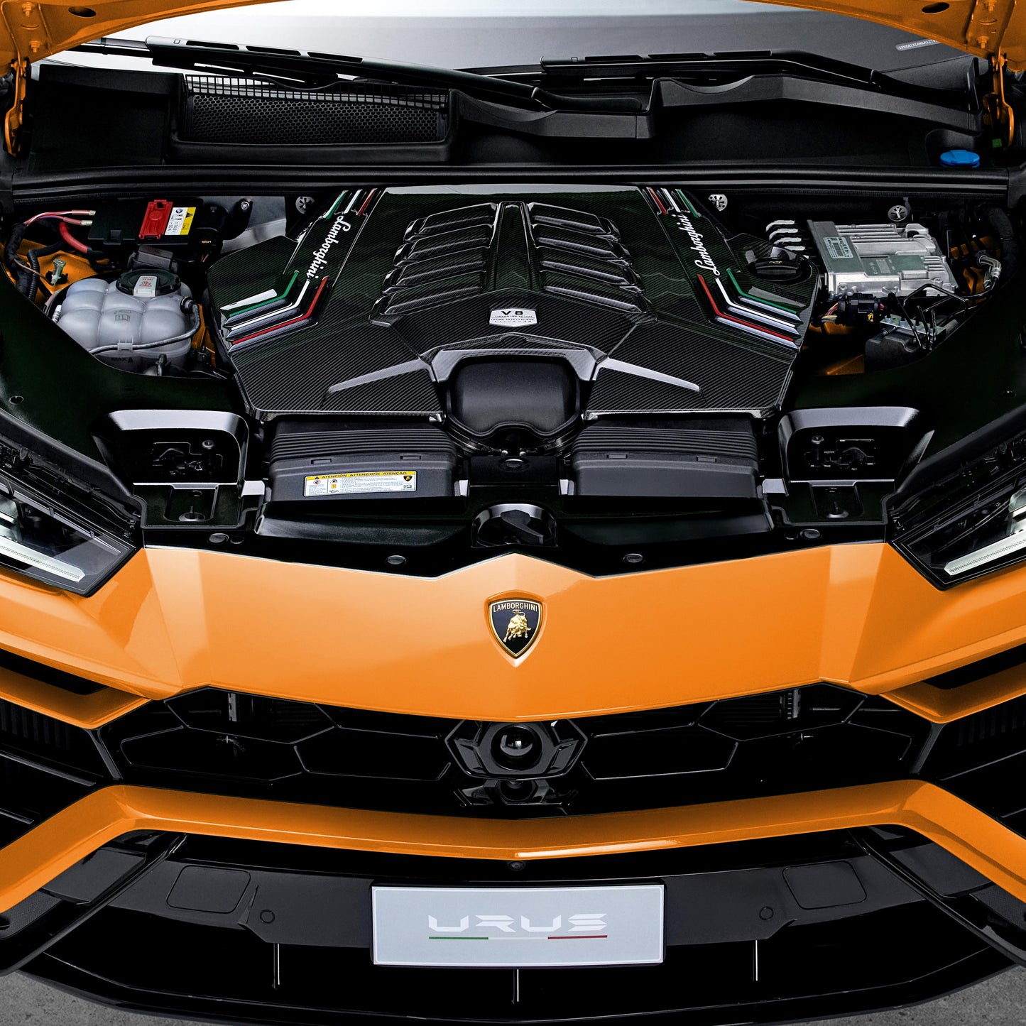 Lamborghini Urus Carbon Fiber Engine Cover