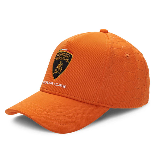 Lamborghini Squadra Corse Travel Cap Orange