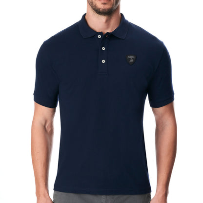 Lamborghini Iconic Polo Shirt Navy