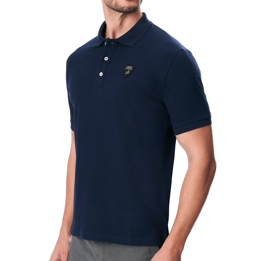 Lamborghini Iconic Polo Shirt Navy