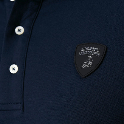 Lamborghini Iconic Polo Shirt Navy