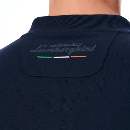 Lamborghini Iconic Polo Shirt Navy