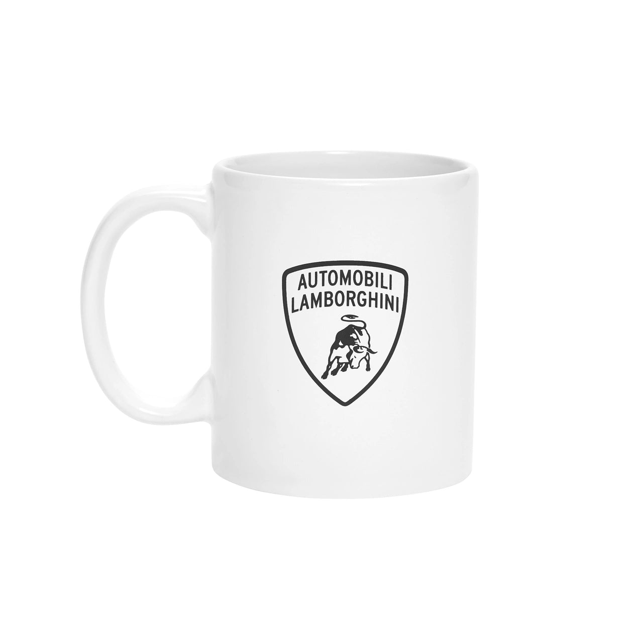 Lamborghini Crest Mug White