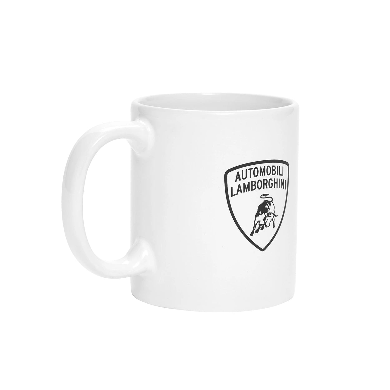 Lamborghini Crest Mug White