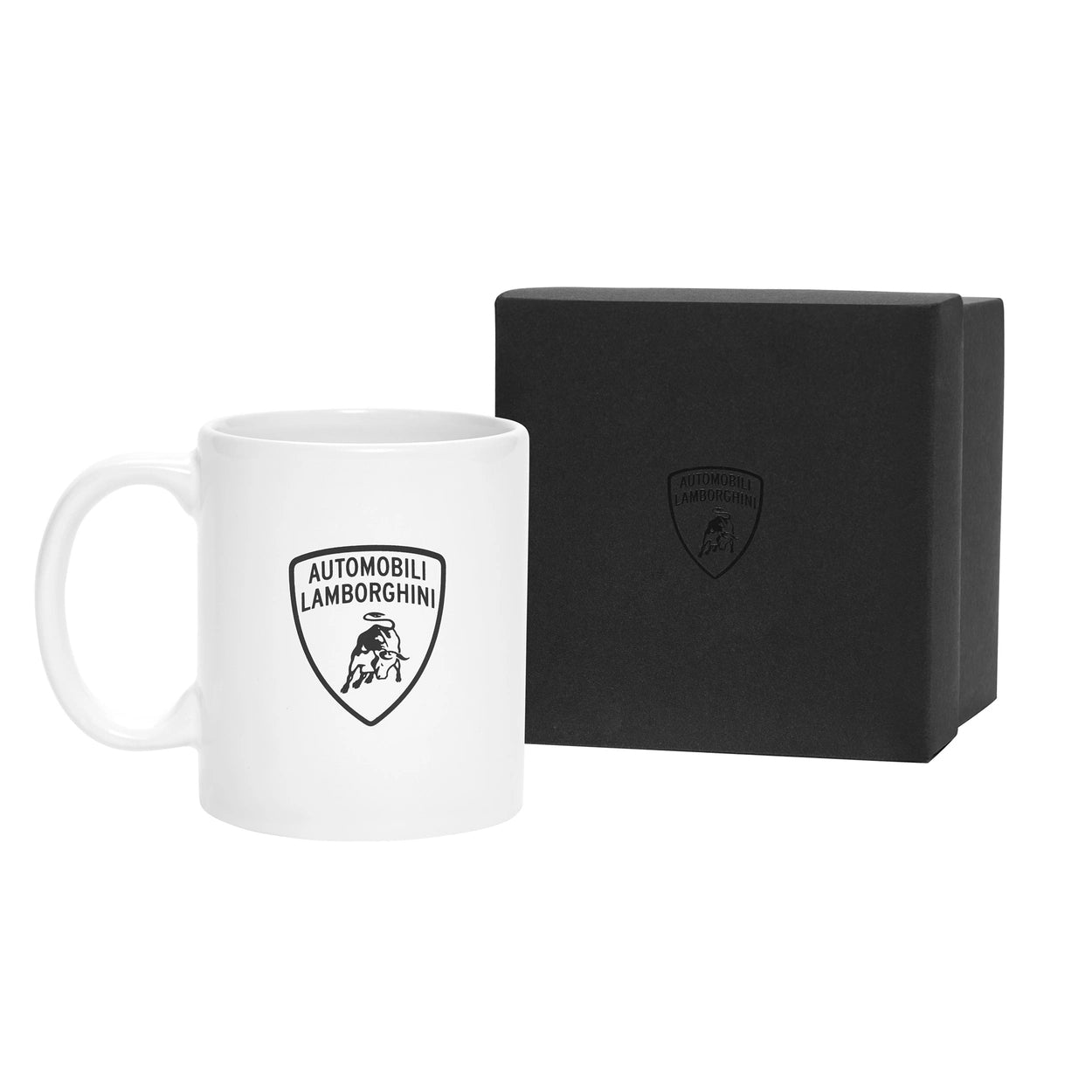 Lamborghini Crest Mug White